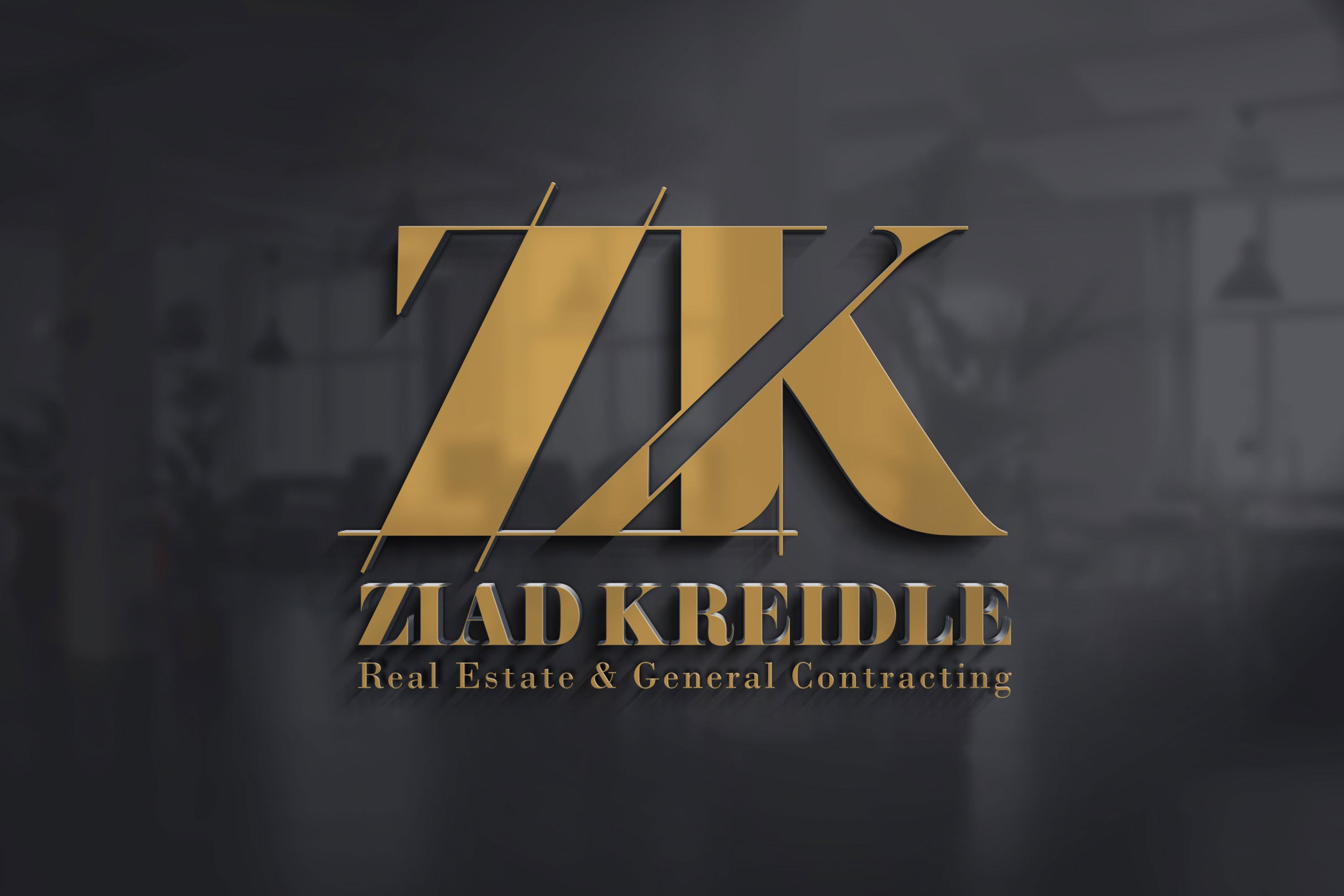 contracting and real estate logo by digitiz studio